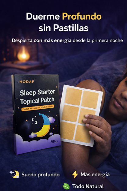Parche para Dormir Mejor sin Pastillas Descanso Profundo desde la Primera Noche