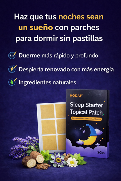 Parche para Dormir Mejor sin Pastillas Descanso Profundo desde la Primera Noche